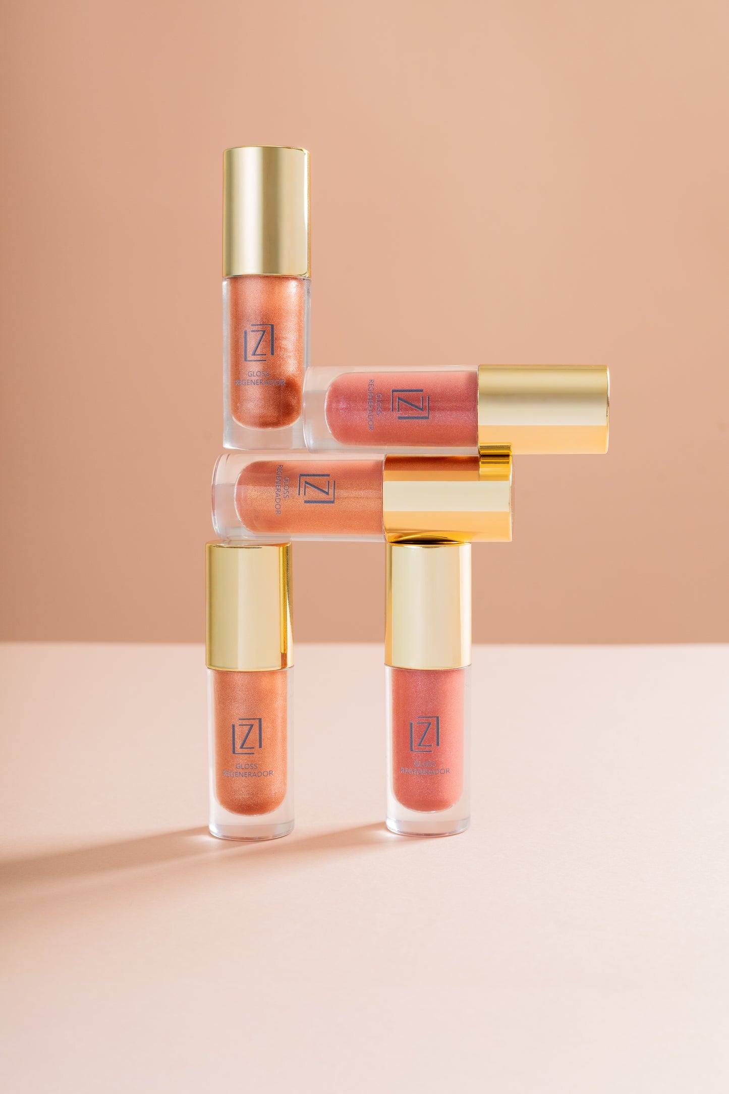 Kit com 3 Gloss Zavelle – Coleção Completa de Autocuidado