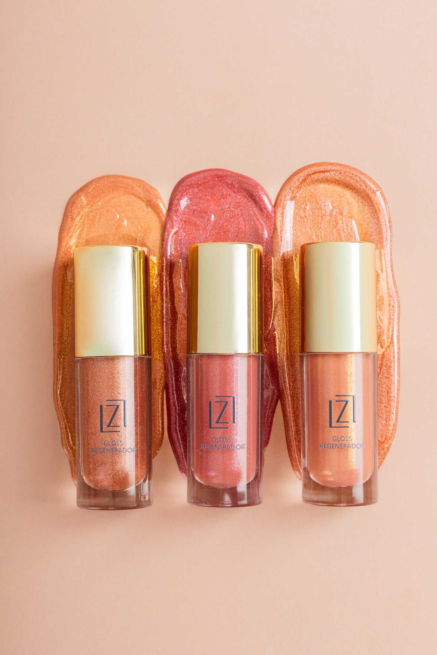 Kit com 3 Gloss Zavelle – Coleção Completa de Autocuidado