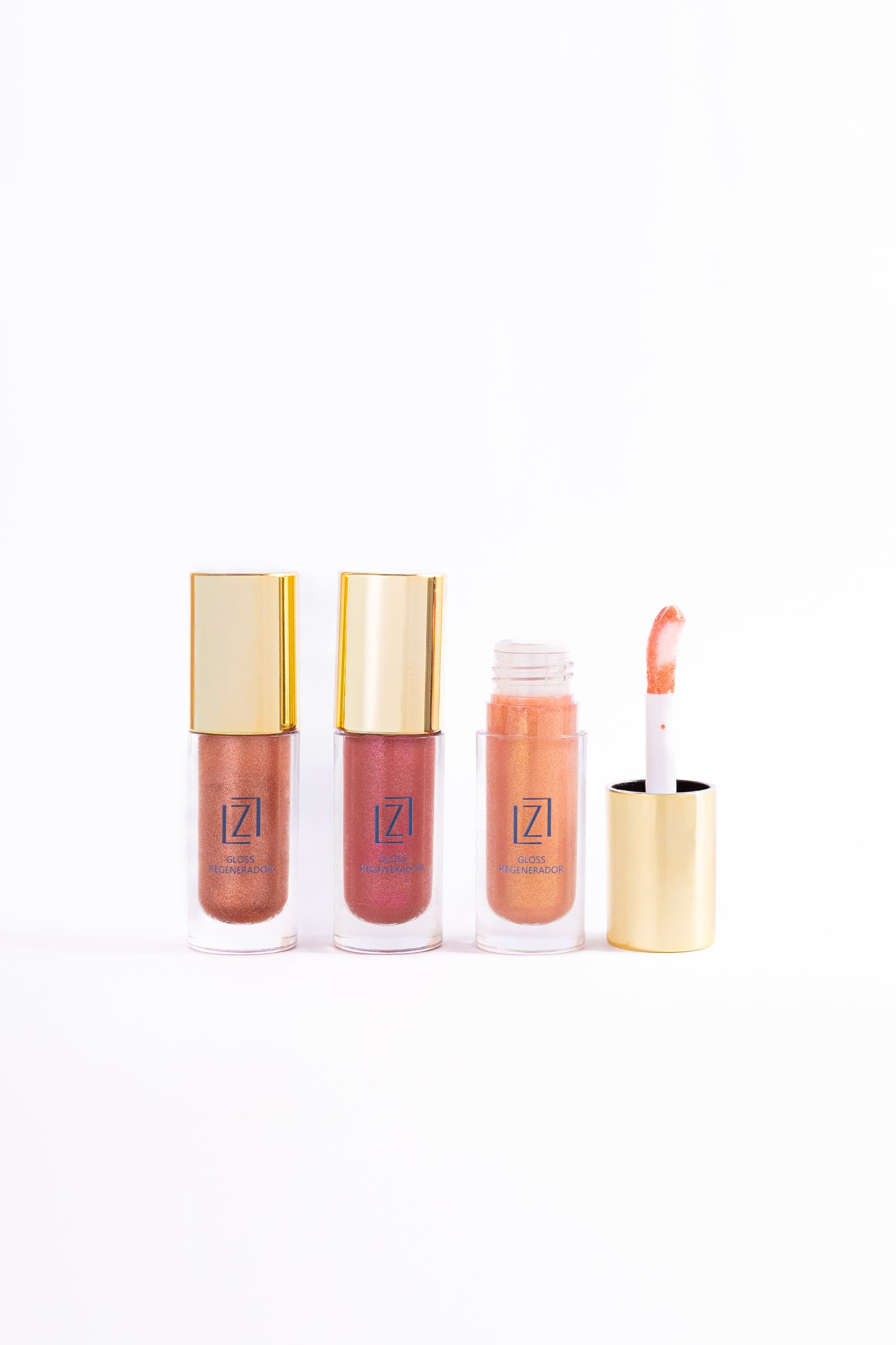 Kit com 3 Gloss Zavelle – Coleção Completa de Autocuidado
