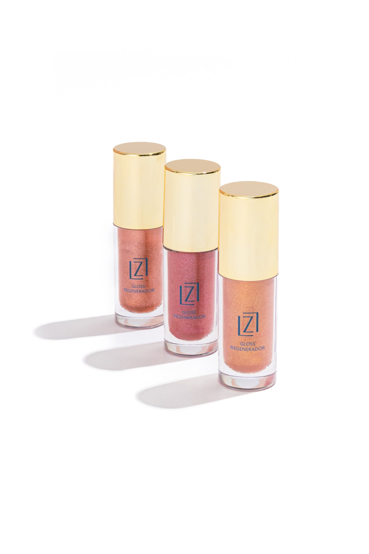 Kit com 3 Gloss Zavelle – Coleção Completa de Autocuidado